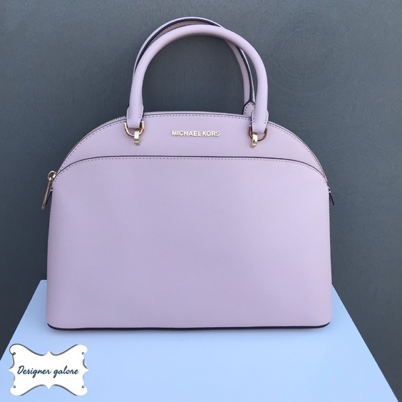 NWT Michael kors Large Emmy dome satchel blossom